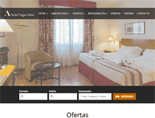 Tablet Screenshot of hotelvegasaltas.com